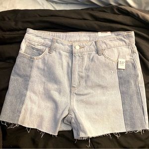 Relaxed fit high rise shorts size 1